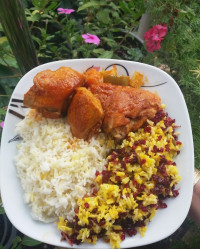 زرشک پلو مجلسی (نذری)