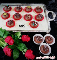 قرابیه شکلاتی خیس