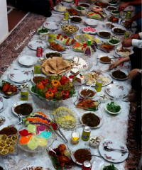 سفره پاگشایی عروس