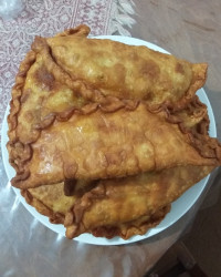 سمبوسه با خمیر