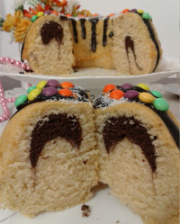 کیک دورنگ من