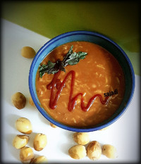 خوراک لوبیا چیتی گیاهی