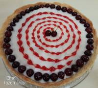 نان تارت خونگی (میوه و غذا)