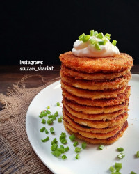 پنکیک سیب زمینی