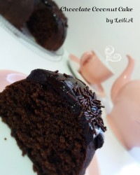 کیک شکلات و نارگیل