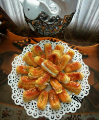 شیرینی زبان (با خمیر هزار لا)