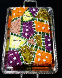 کیک مرغ ،،طرح چهل تیکه