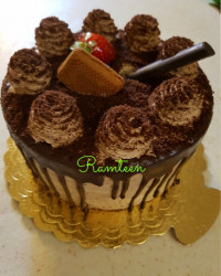 کیک نسکافه ای بی بی