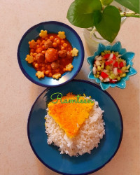 خورش نخود آله