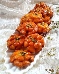 خاگینه به شکل گل