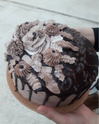 کیک باروی گاناش