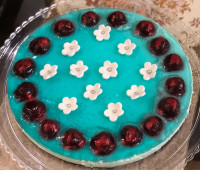 چیز کیک بلوبری