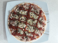 پیتزامرغ وقارچ