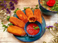 کوکو سیب زمینی شکم پر