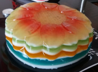 ژلـــه رنگارنگ من
