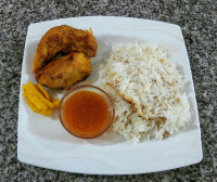 خوراک مرغ لیمویی آبدار