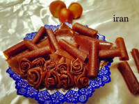 لواشک هلو وشلیل