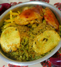 باقالی پلوبامرغ