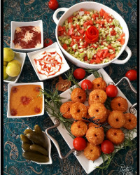 فلافل کنجدی