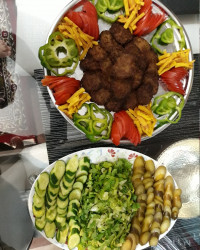 کتلت با دستپخت مهسا شام خونه خواهری