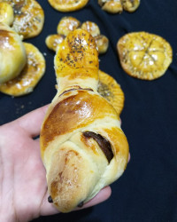 خمیر نان خرمایی