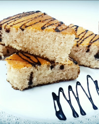 کیک شیر داغ