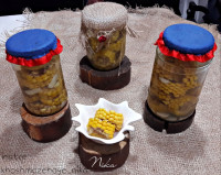 ترشی ذرت (ترشی شیربلال)