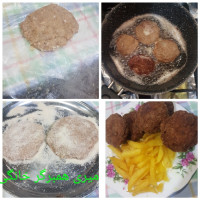 همبرگر خونگی