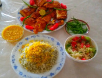 ماهی و برنج