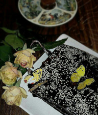 کیک شکلاتی❤