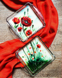 نقاشی روی ژله