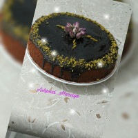 کیک باروکش گاناش