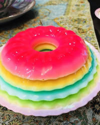 ژله بستنی چند رنگ