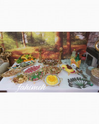 میزعصرونه ی دورهمی
