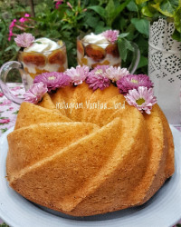 کیک شیر داغ معصومه مرادیان