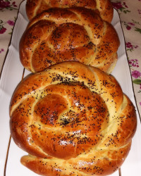 نان خانگی ساده