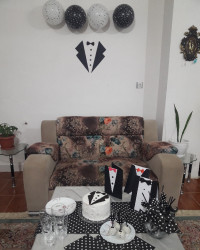 تدارکات تولد آقای خونه
