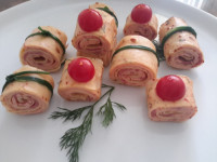 کرپ رول ژامبون