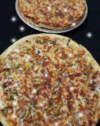 پیتزای مرغ وسبزیجات