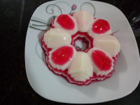 ژله با شیر