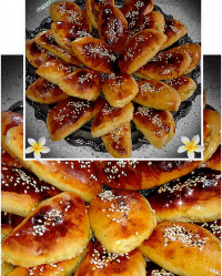 باخمیرجادویی درست کردم داخلشم مارمالادزردالو