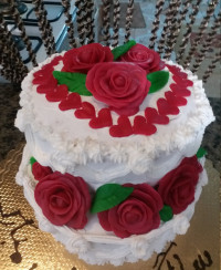 اولین سفارش کیک عقد