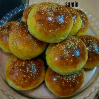 نان ساندویجی کنجدی