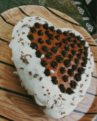 کیک قشنگ منو خواهری