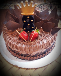 کیک تولد گل پسرم