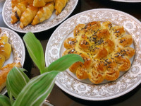 نان ارده و گردو