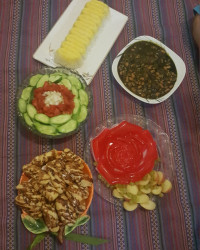 شام خوشمزه ی ما جای همگیتون خالی