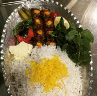 چلو کباب کوبیده نگین دار