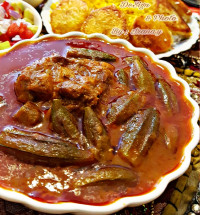خورشت بامیه