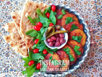 کوکو مرغ و قارچ
